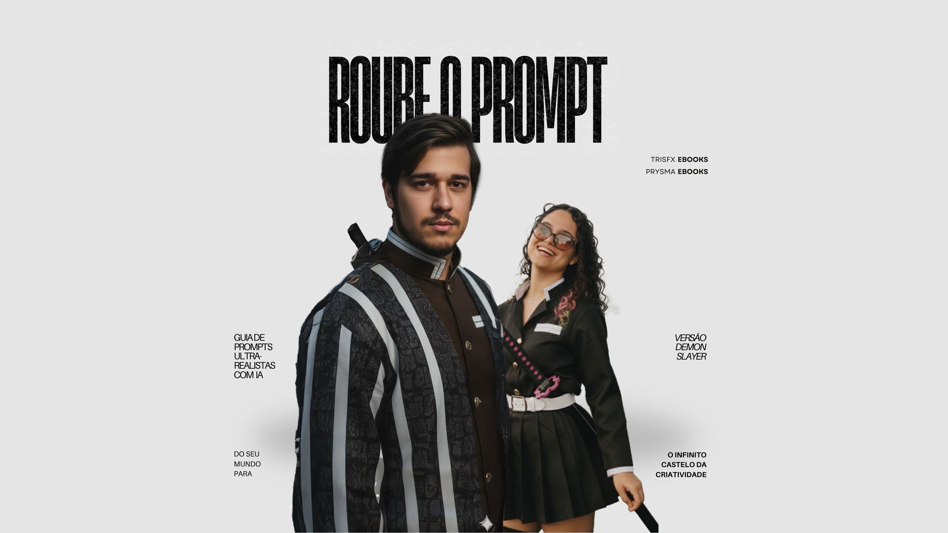 Capa do E-book Guia de Prompts Ultra-Realistas com IA